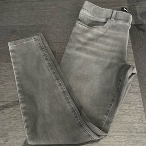 Betabrand Gray Jeans Size Medium LONG